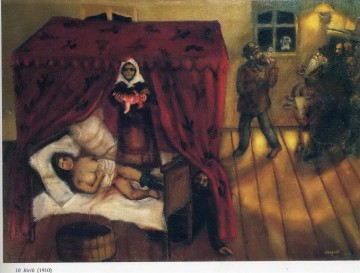 Nacimiento contemporáneo de Marc Chagall Pinturas al óleo
